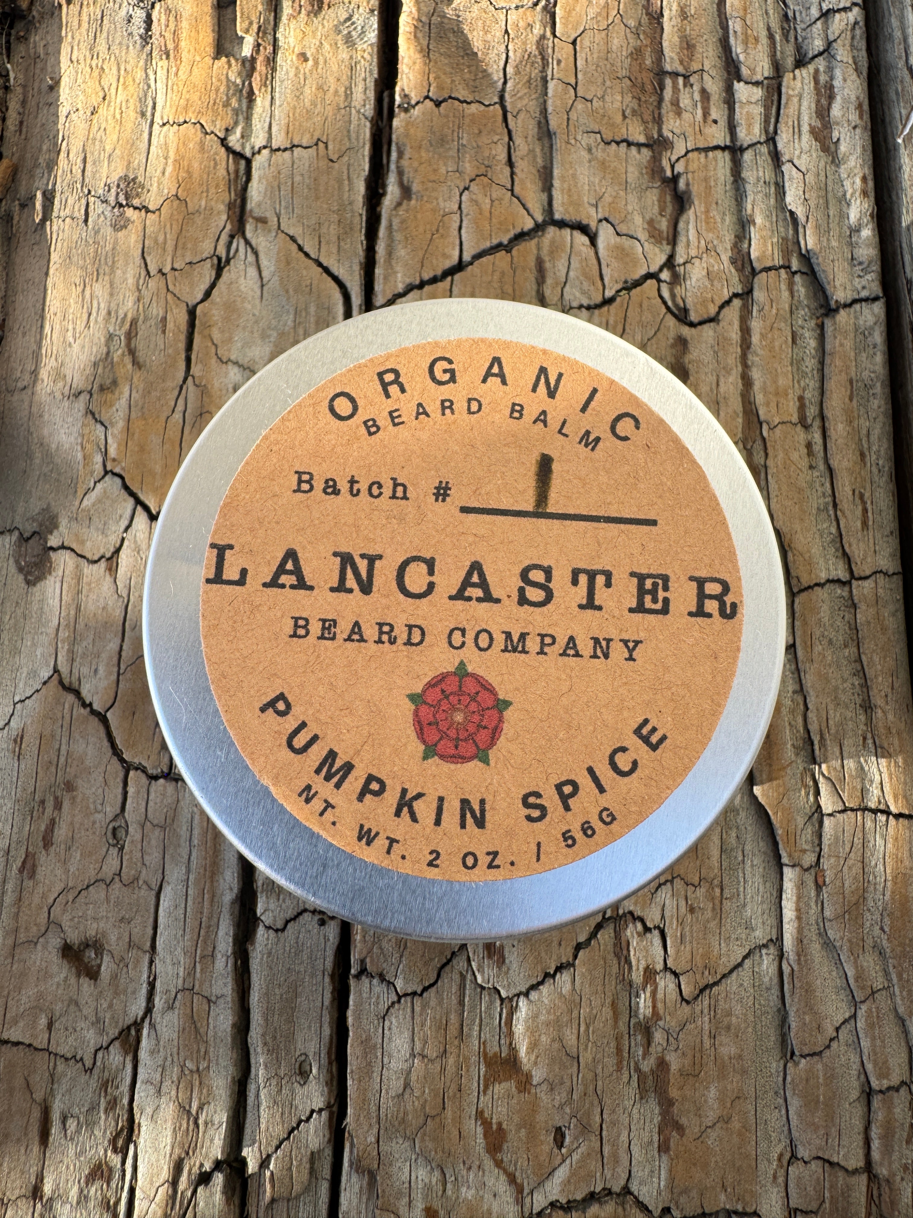 Fall Limited Edition - Organic Pumpkin Spice Beard Balm