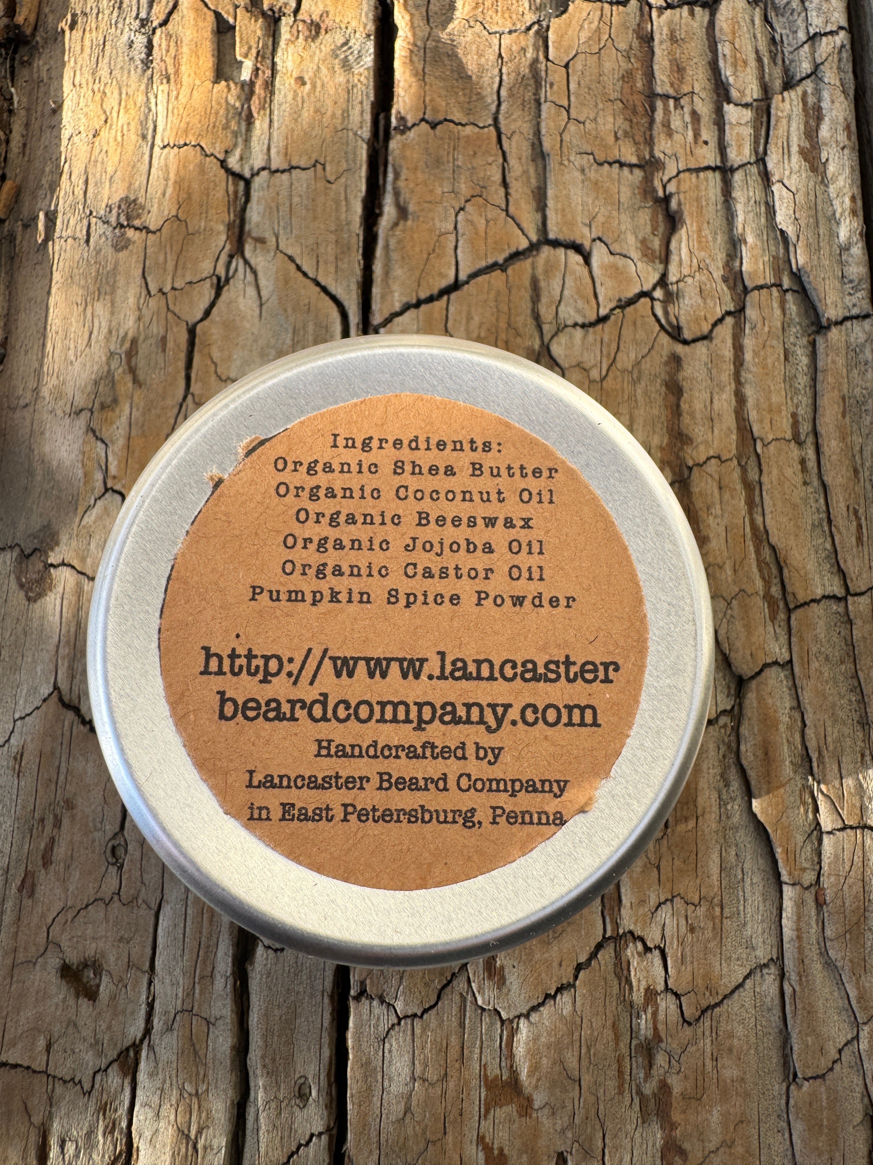 Fall Limited Edition - Organic Pumpkin Spice Beard Balm