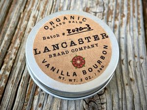 Organic Vanilla Bourbon Beard Balm