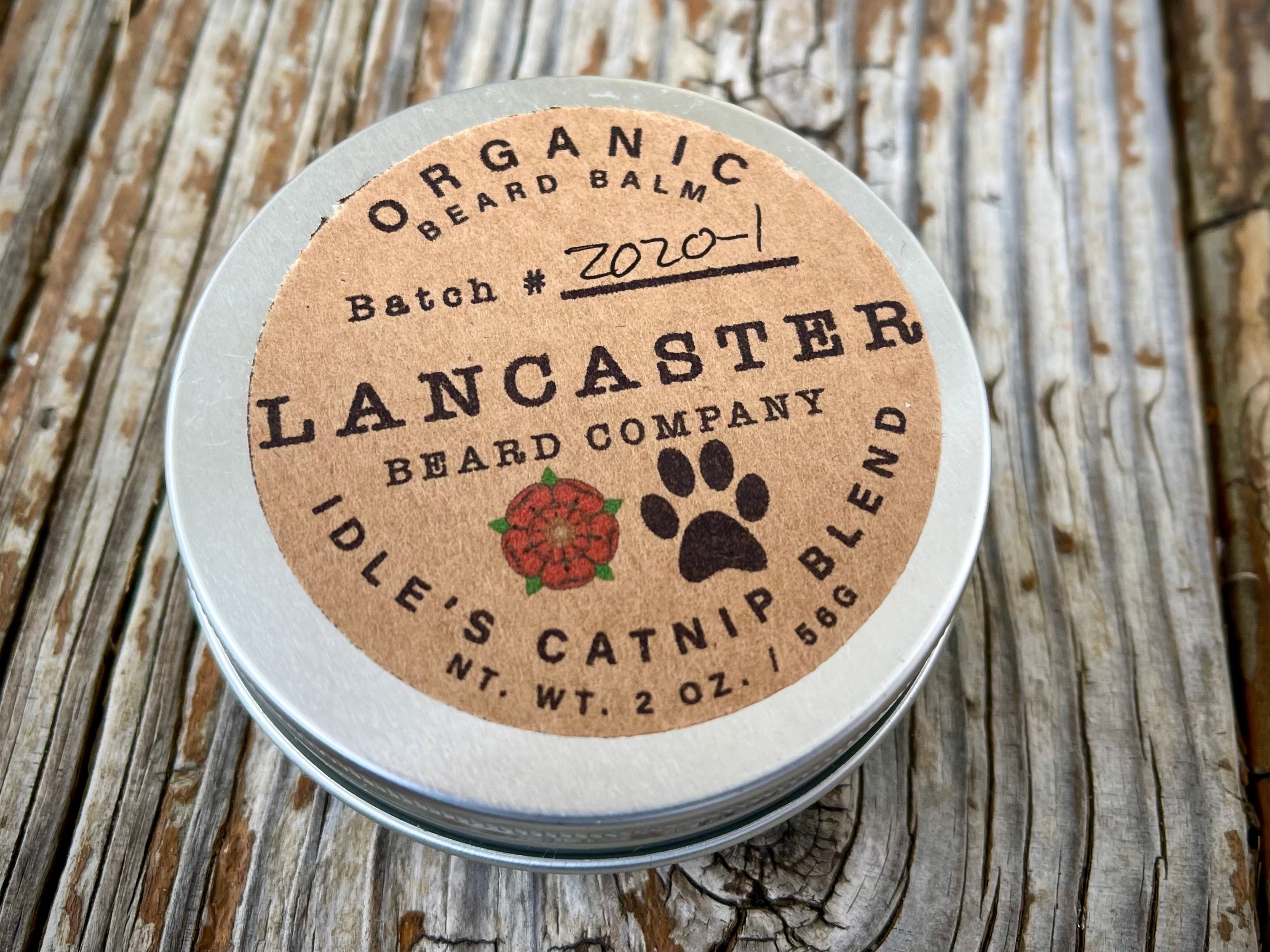 Organic Idle's Catnip Blend Beard Balm
