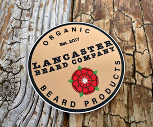 Lancaster Beard Company 3" Label Sticker